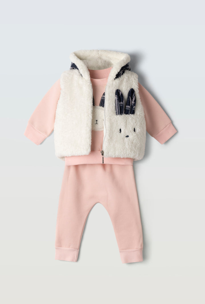 Tuta con gilet  baby femmina Ebita