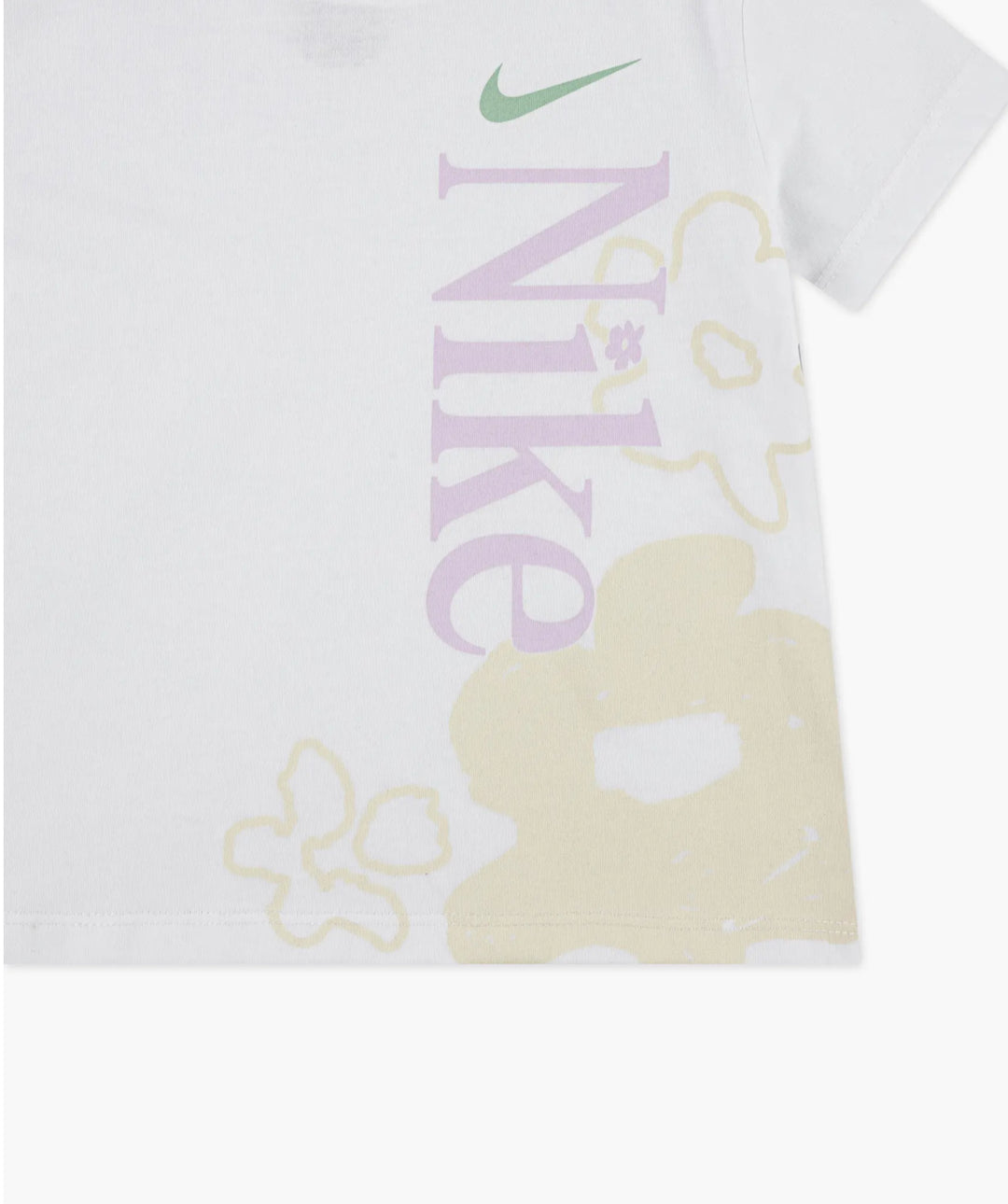 Completo maglietta a maniche corte con stampe e pantaloncino baby femmina