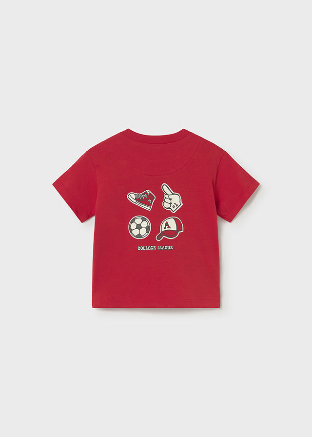T-shirt con stampa baby boy Mayoral