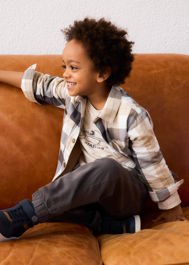 Camicia a quadri bambino Mayoral
