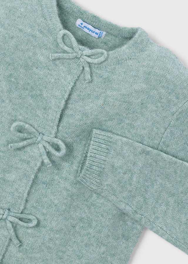 Giacchino a maglia fiocchi bambina Mayoral