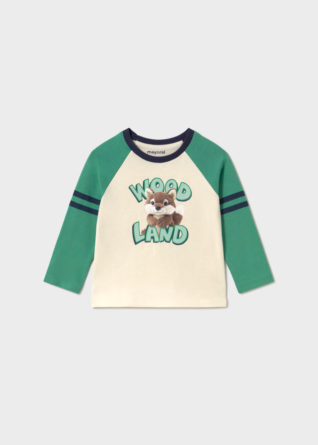 Maglietta stampa peluche baby boy Mayoral