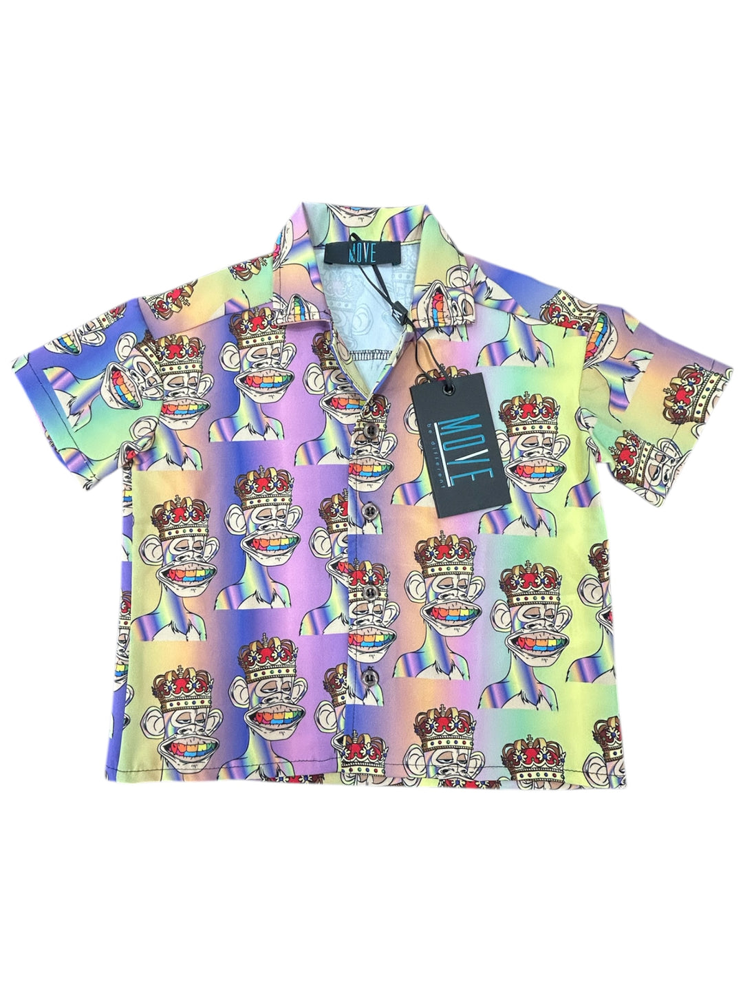 Camicia maniche corte baby maschio MOVE