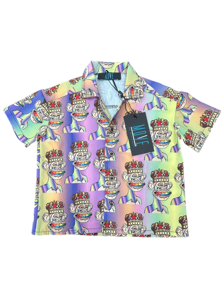 Camicia maniche corte baby maschio MOVE