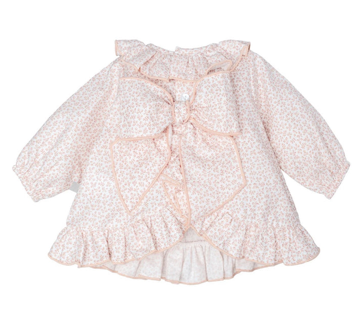 Blusa con fiocco e culotte neonata Calamaro