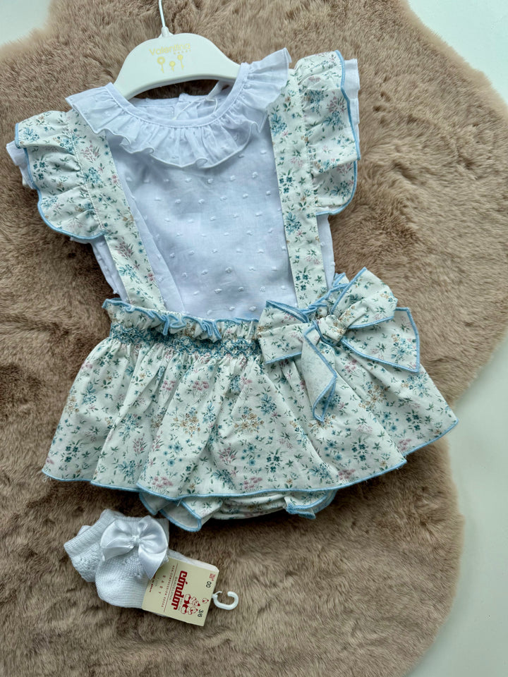 Salopette con culotte neonata Valentina Bebès