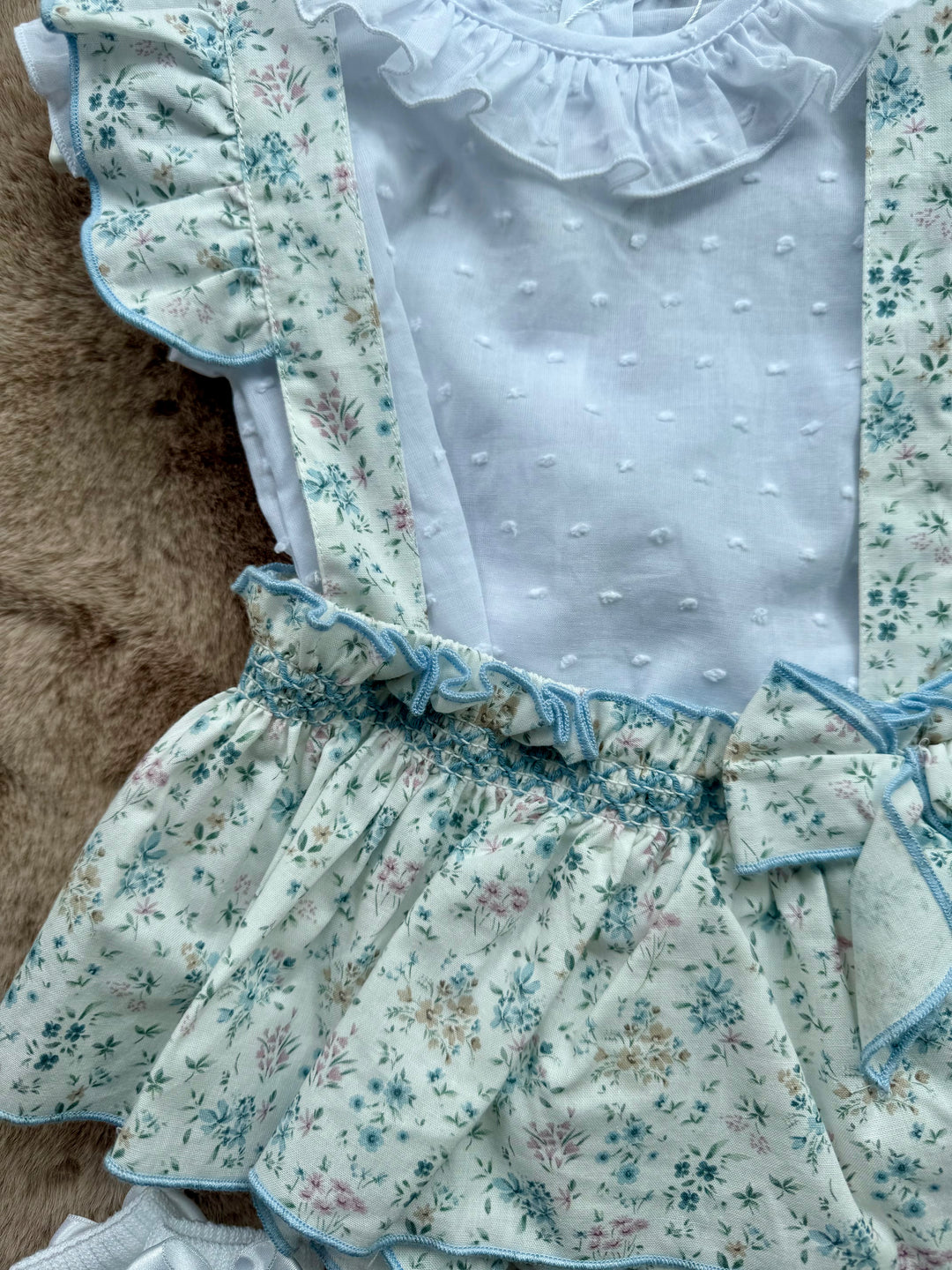 Salopette con culotte neonata Valentina Bebès