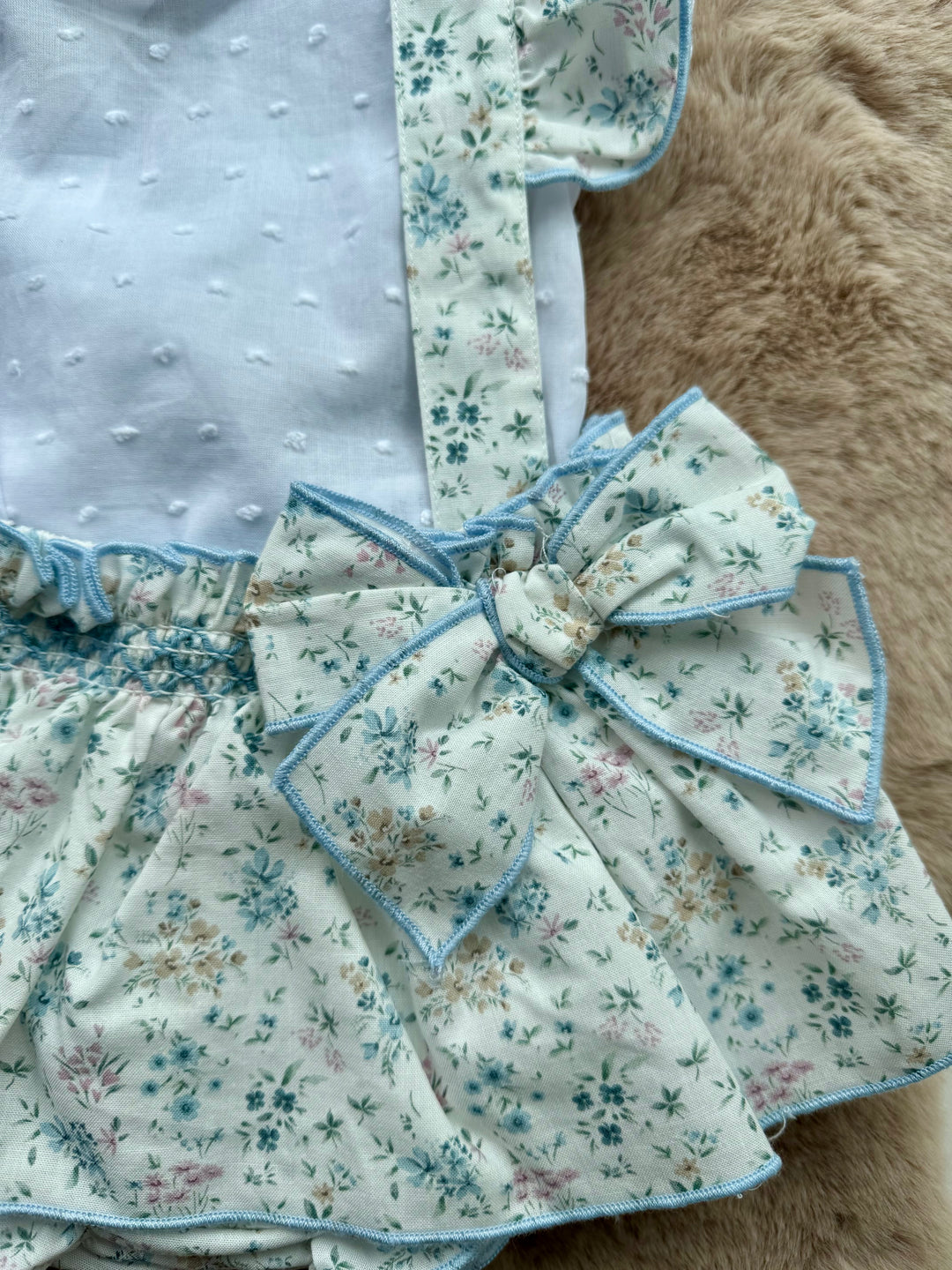 Salopette con culotte neonata Valentina Bebès