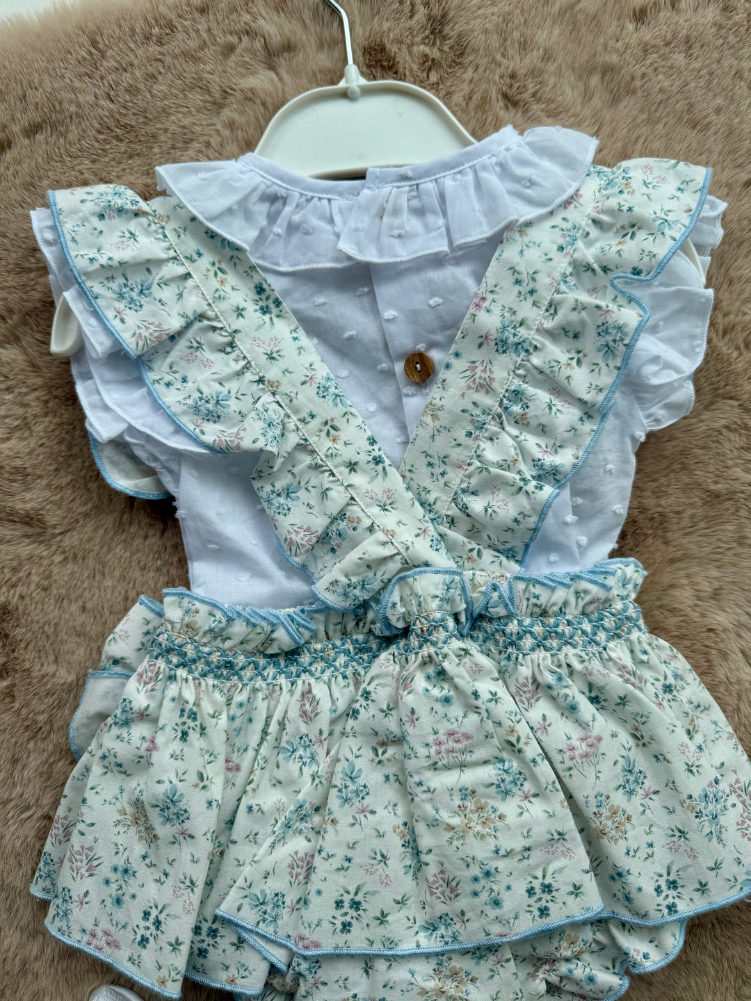 Salopette con culotte neonata Valentina Bebès