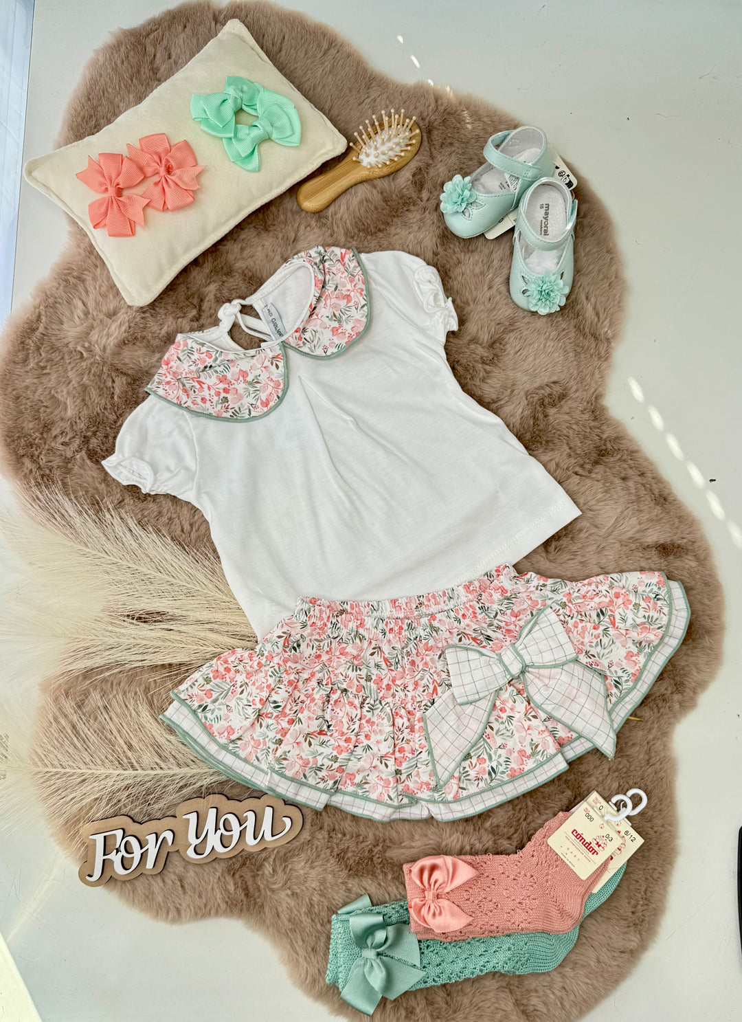Completo due pezzi baby girl Calamaro
