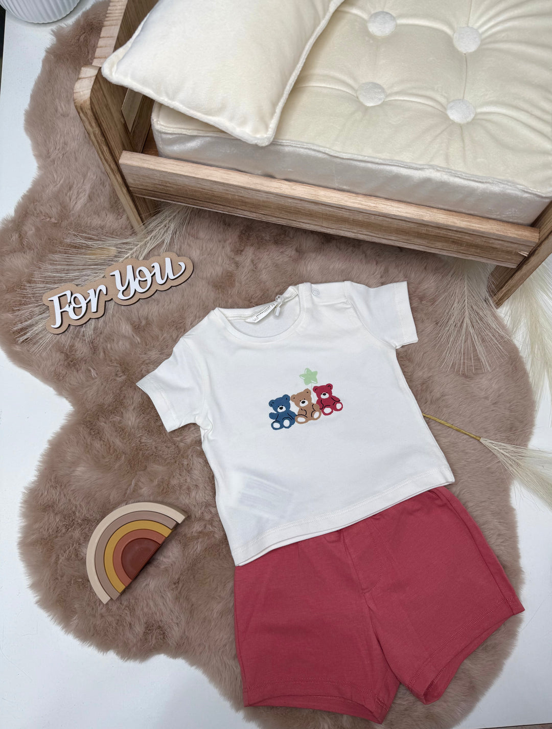 Coordinato pantalone e shirt neonato mayoral