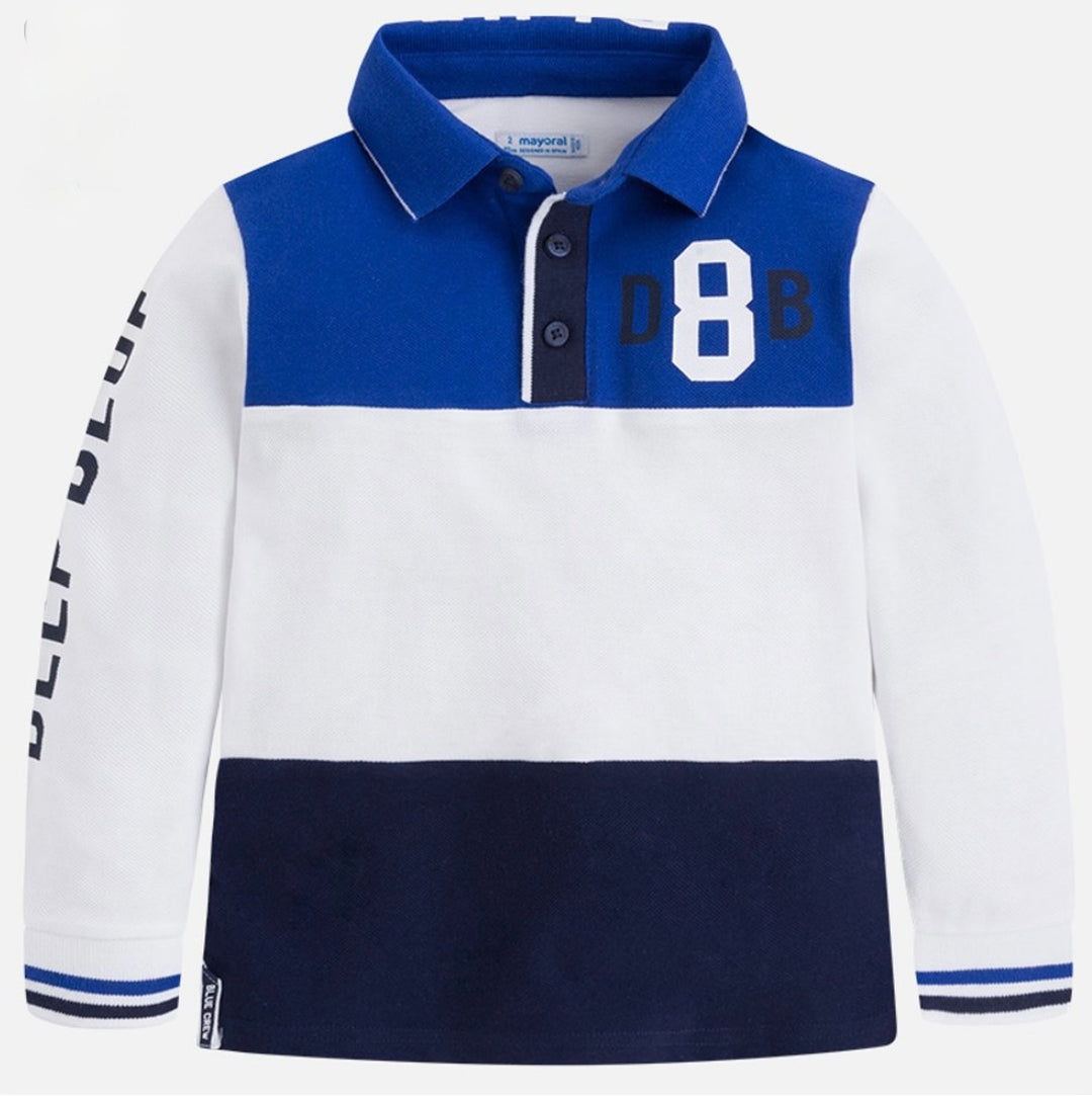 Polo maniche lunghe bambino AYGEY