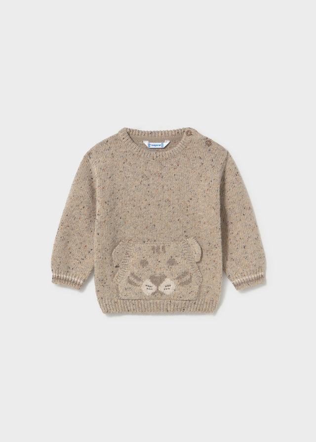 Maglione con tasca baby boy Mayoral