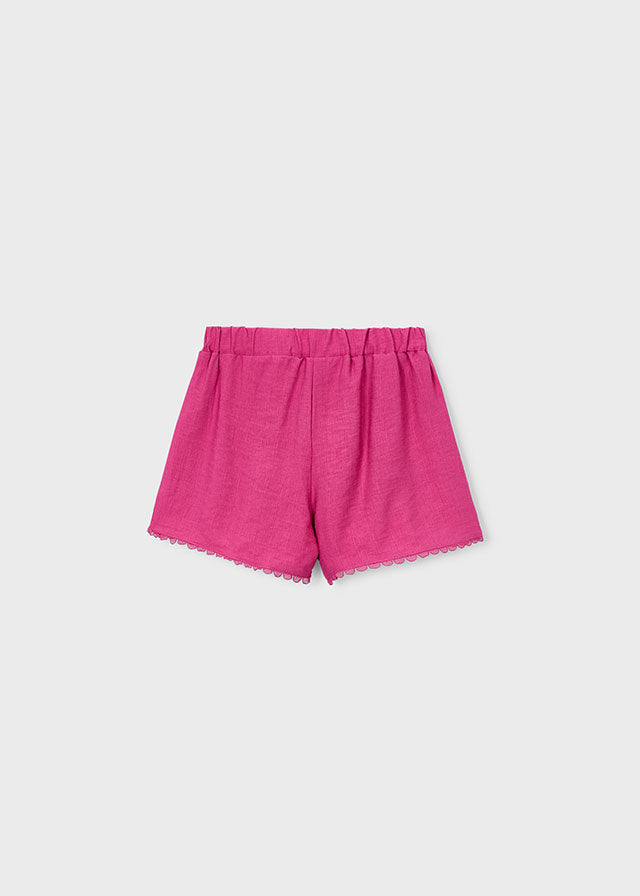 Short con pieghe bambina Mayoral