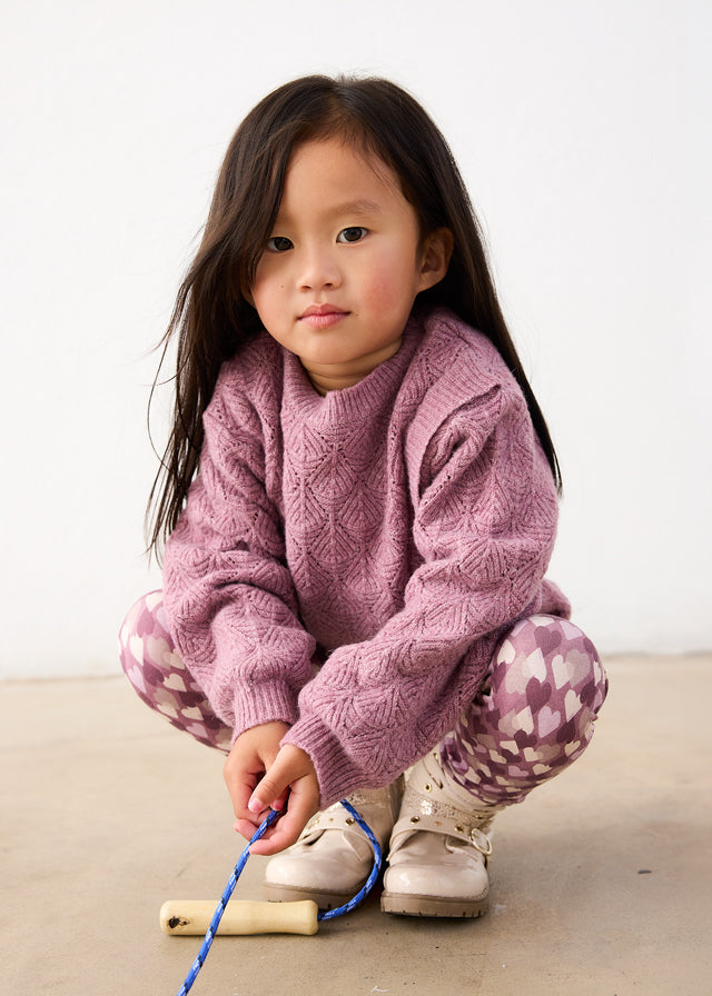 Maglione strutturato bambina Mayoral