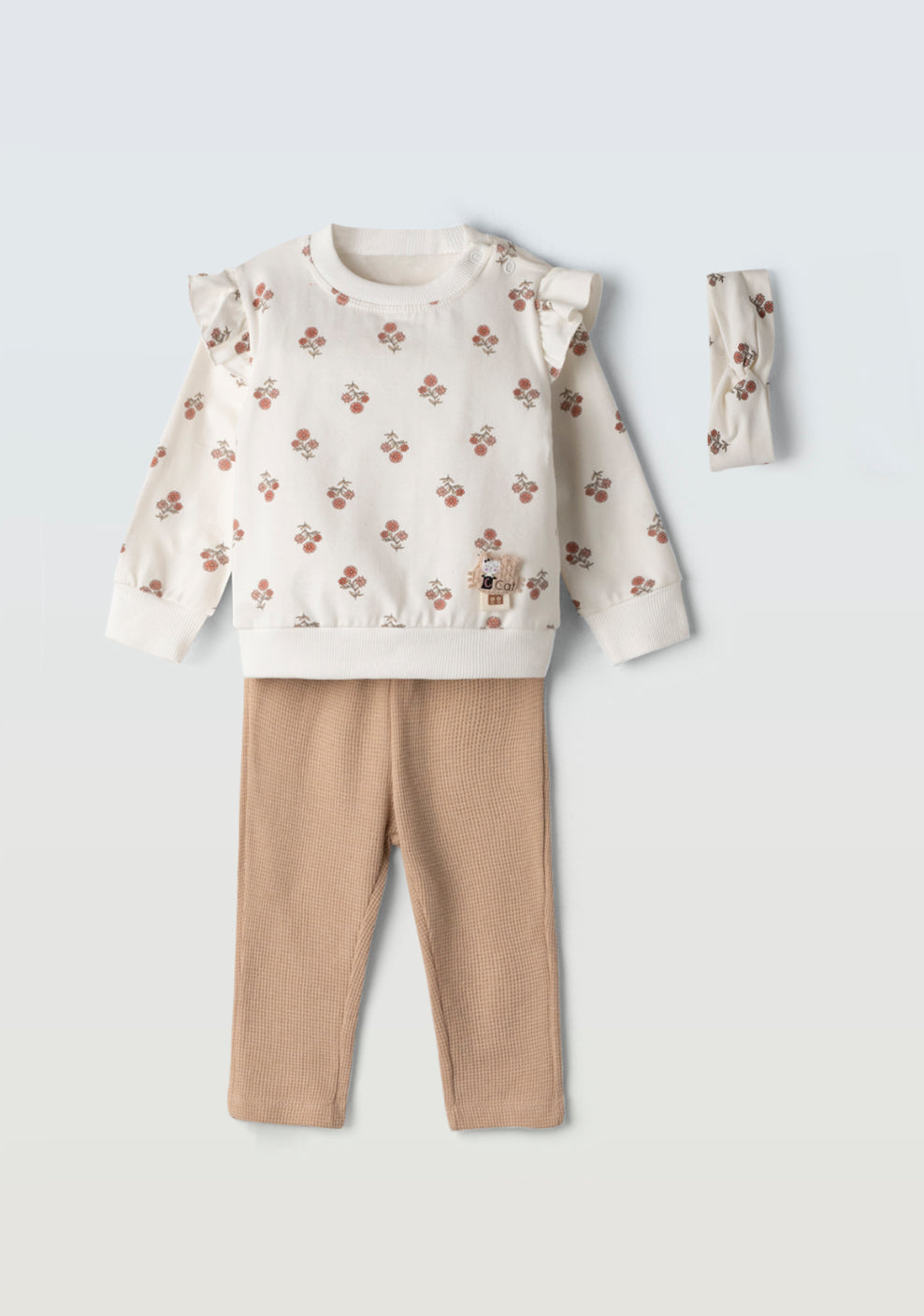 Completo 3 pezzi neonata Ebita