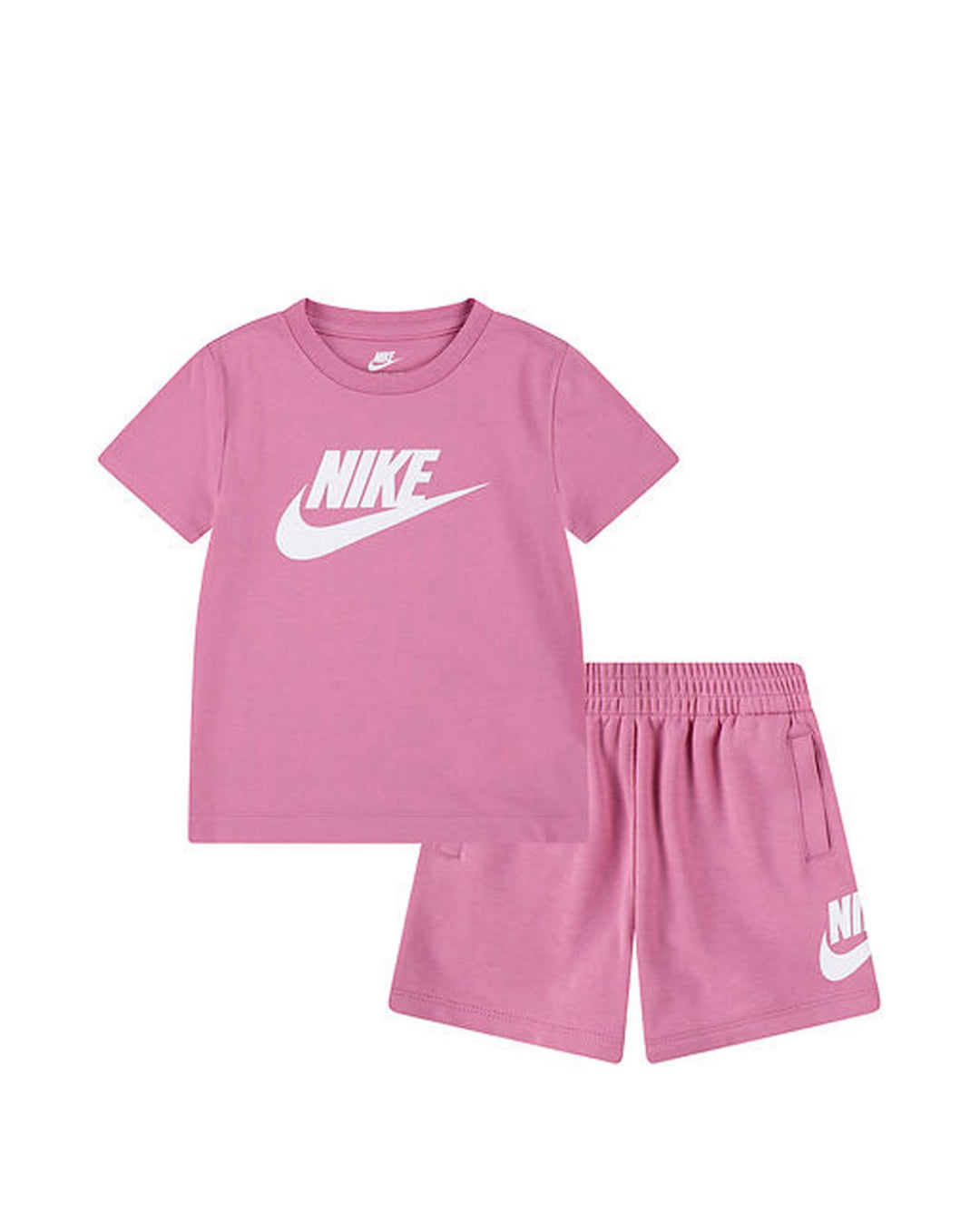 Completo maglietta a maniche corte con grafica e pantaloncino neonata