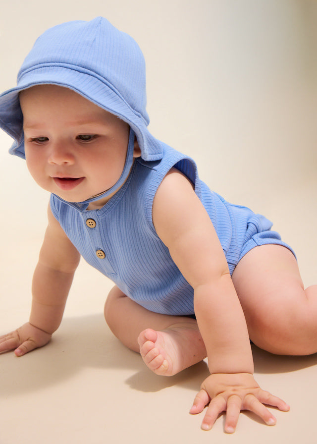 Completo 3 pezzi con cappello neonato Mayoral