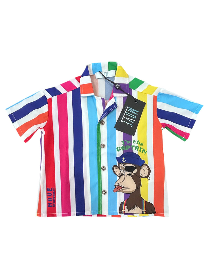 Camicia maniche corte baby maschio MOVE
