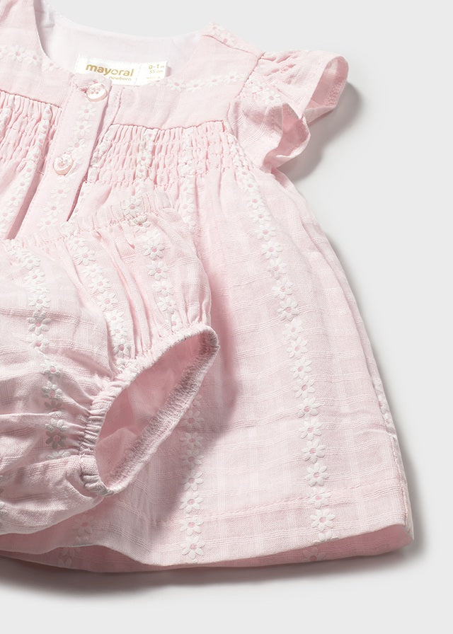 Vestito con mutandina neonata Mayoral