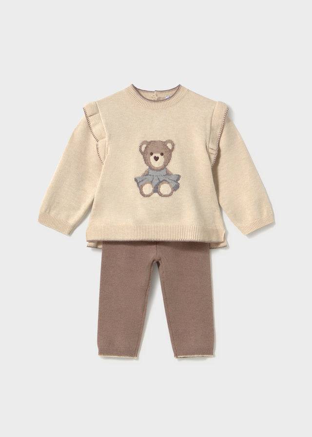 Completo pantalone e maglia baby girl Mayoral