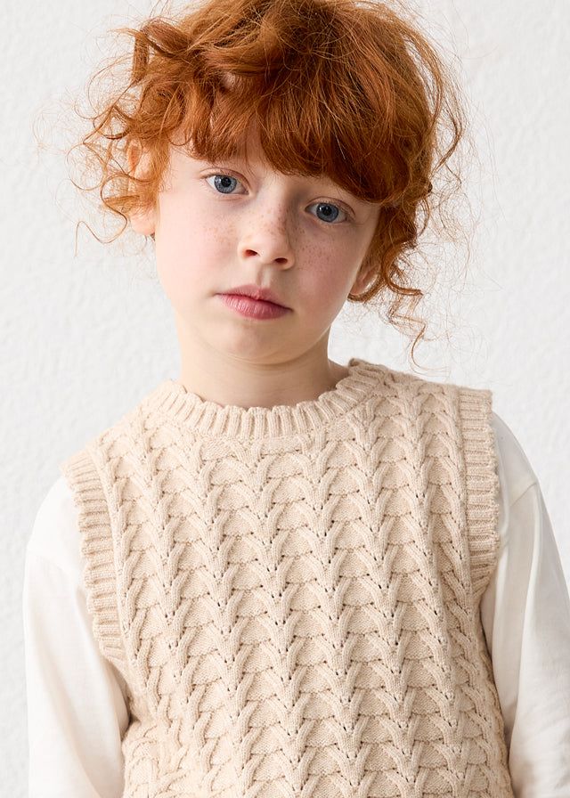 Gilet tricot bambina Mayoral