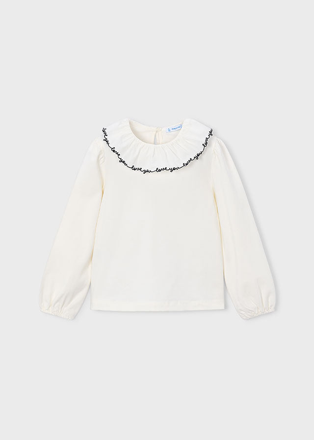 Blusa colletto bambina Mayoral