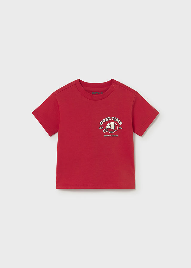 T-shirt con stampa baby boy Mayoral