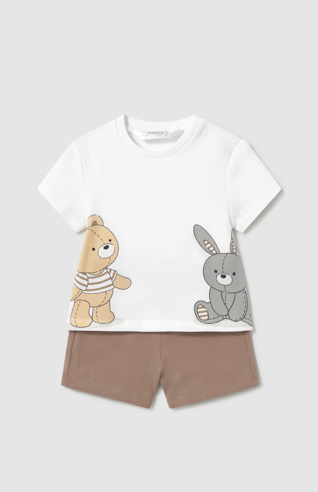 Completo maglietta e pantaloncino neonato Mayoral