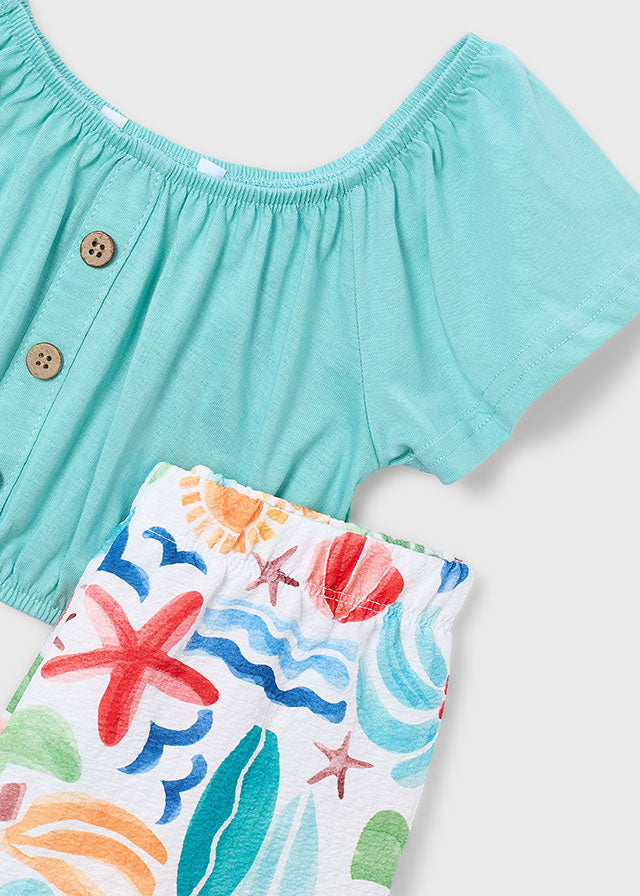 Coordinato pantalone lungo bambina Mayoral