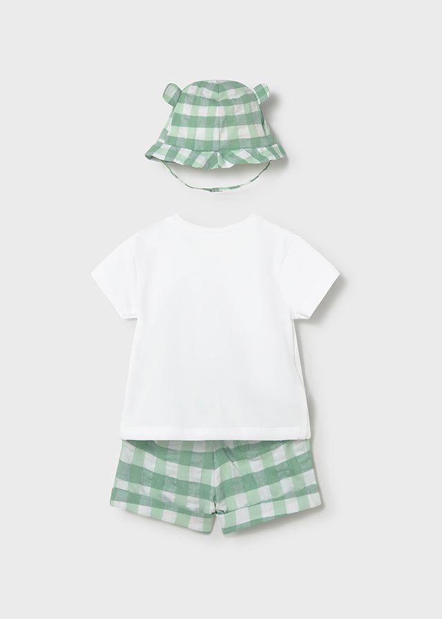 Completo 3 pezzi neonato Mayoral