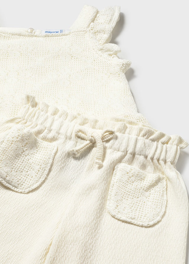Completo crochet baby girl Mayoral