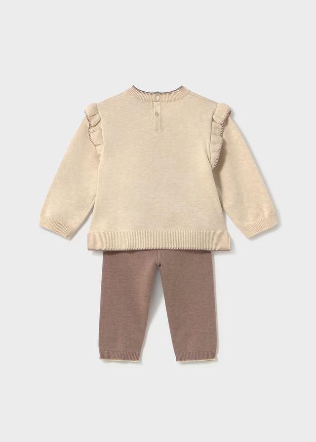 Completo pantalone e maglia baby girl Mayoral