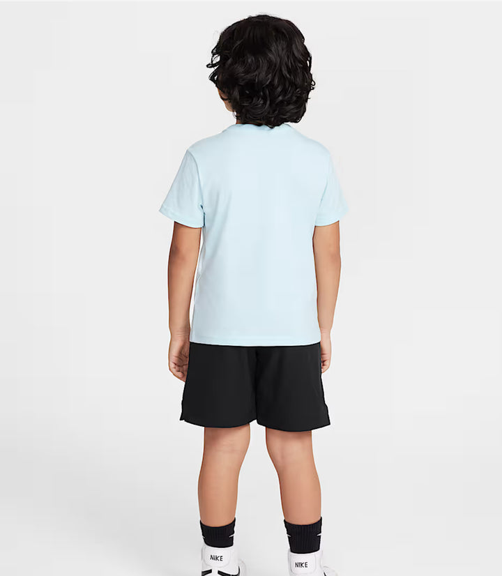 Completo maglietta con grafica e pantaloncino corto bambino