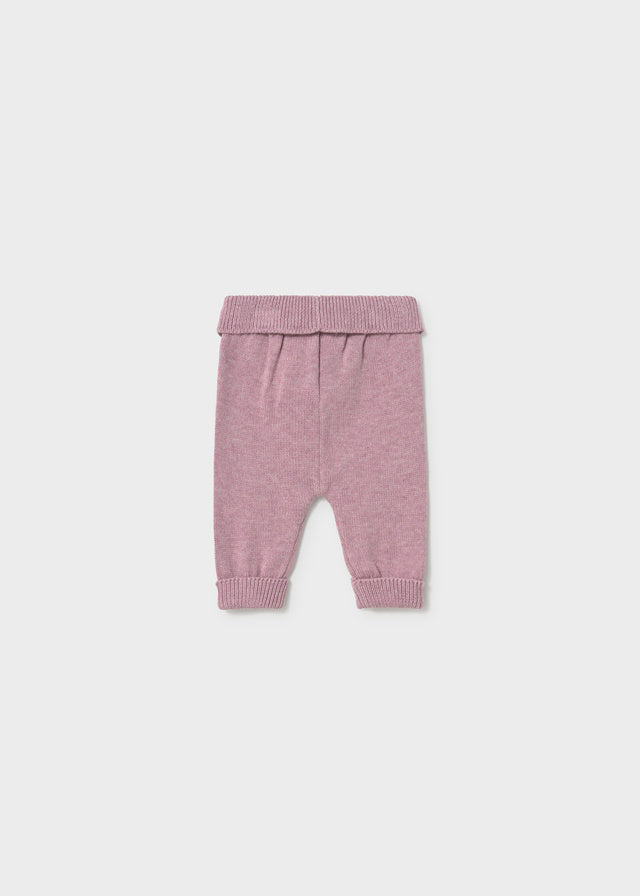 Completo 3 pezzi con leggings tricot neonata Mayoral
