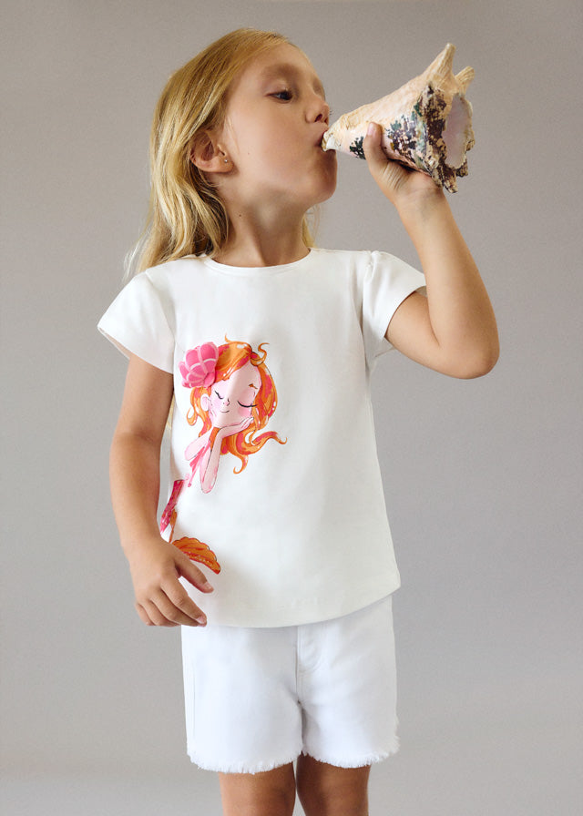 Pantaloncino corto bambina Mayoral