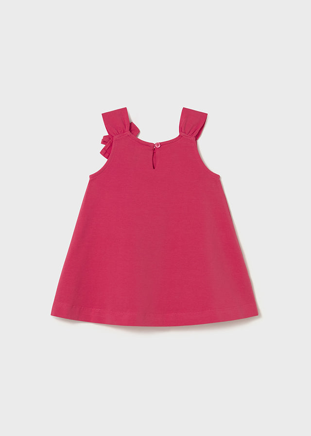 Vestito con manica nodo baby girl Mayoral