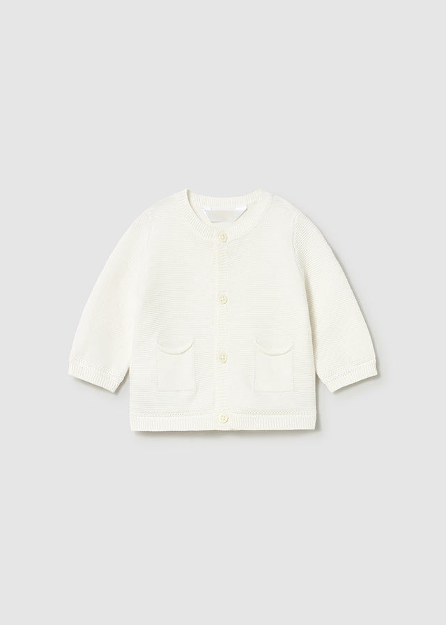 Cardigan cotone neonato Mayoral