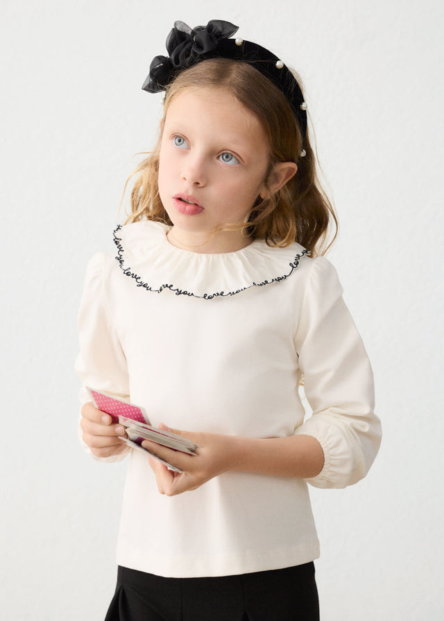 Blusa colletto bambina Mayoral