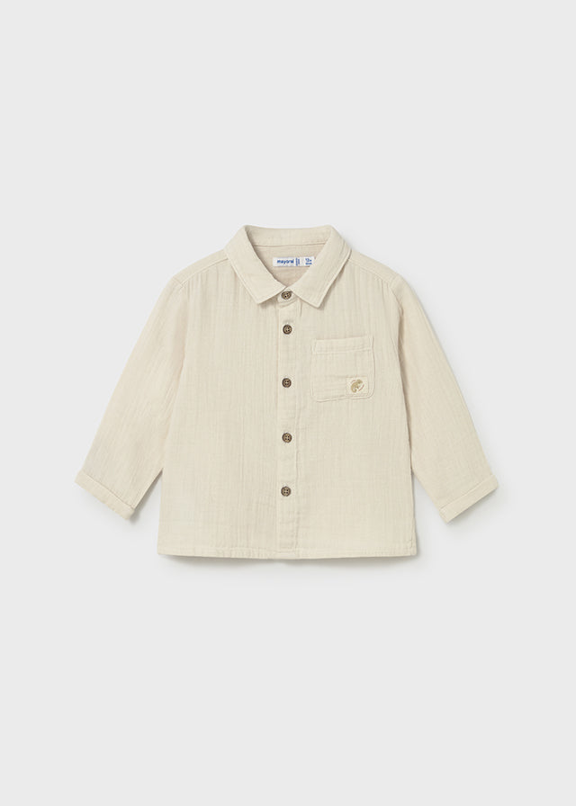 Camicia manica lunga baby boy Mayoral
