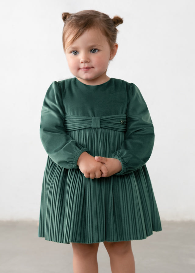 Vestito velluto baby girl Mayoral