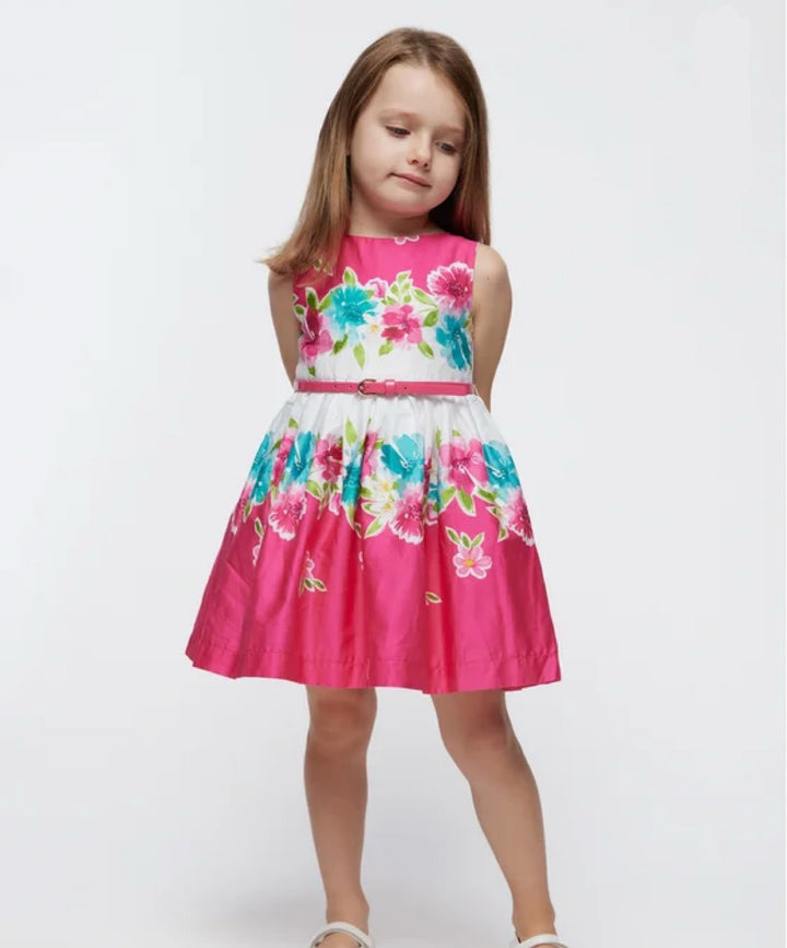Vestito elegante con cintura bambina Mayoral