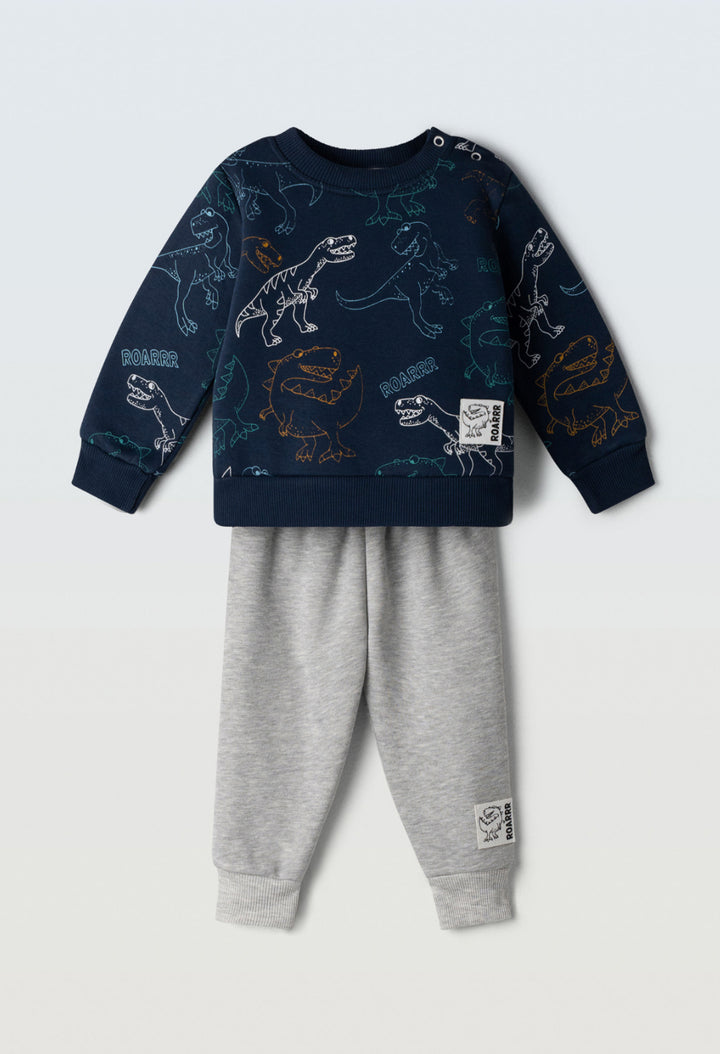 Completo 2 pezzi Baby maschio Hashtag