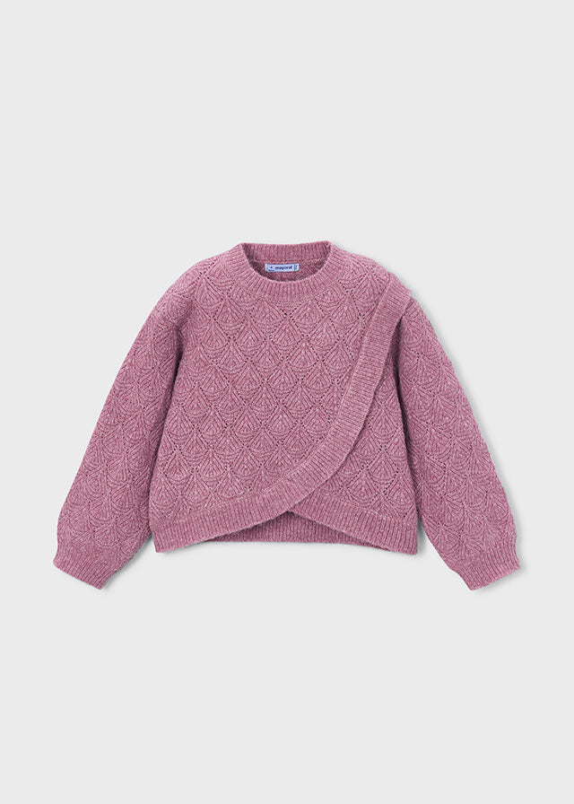 Maglione strutturato bambina Mayoral