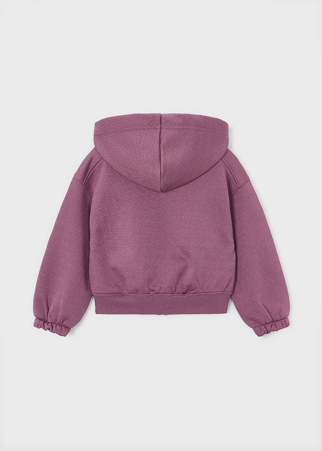 Felpa con zip bambina Mayoral