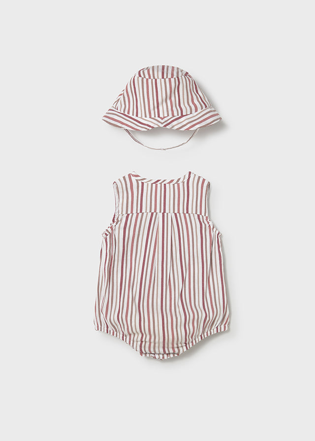 Pagliaccetto e cappello neonato Mayoral