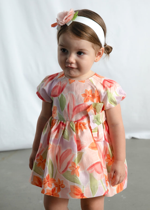 Vestito floreale baby girl Mayoral
