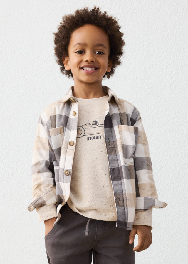 Camicia a quadri bambino Mayoral