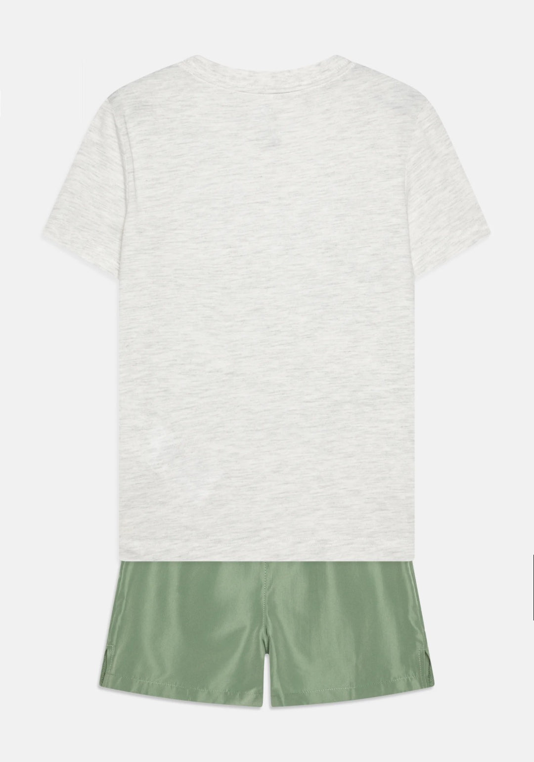 Completo maglietta a maniche corte con grafica e pantaloncino in dri-fit ragazzo