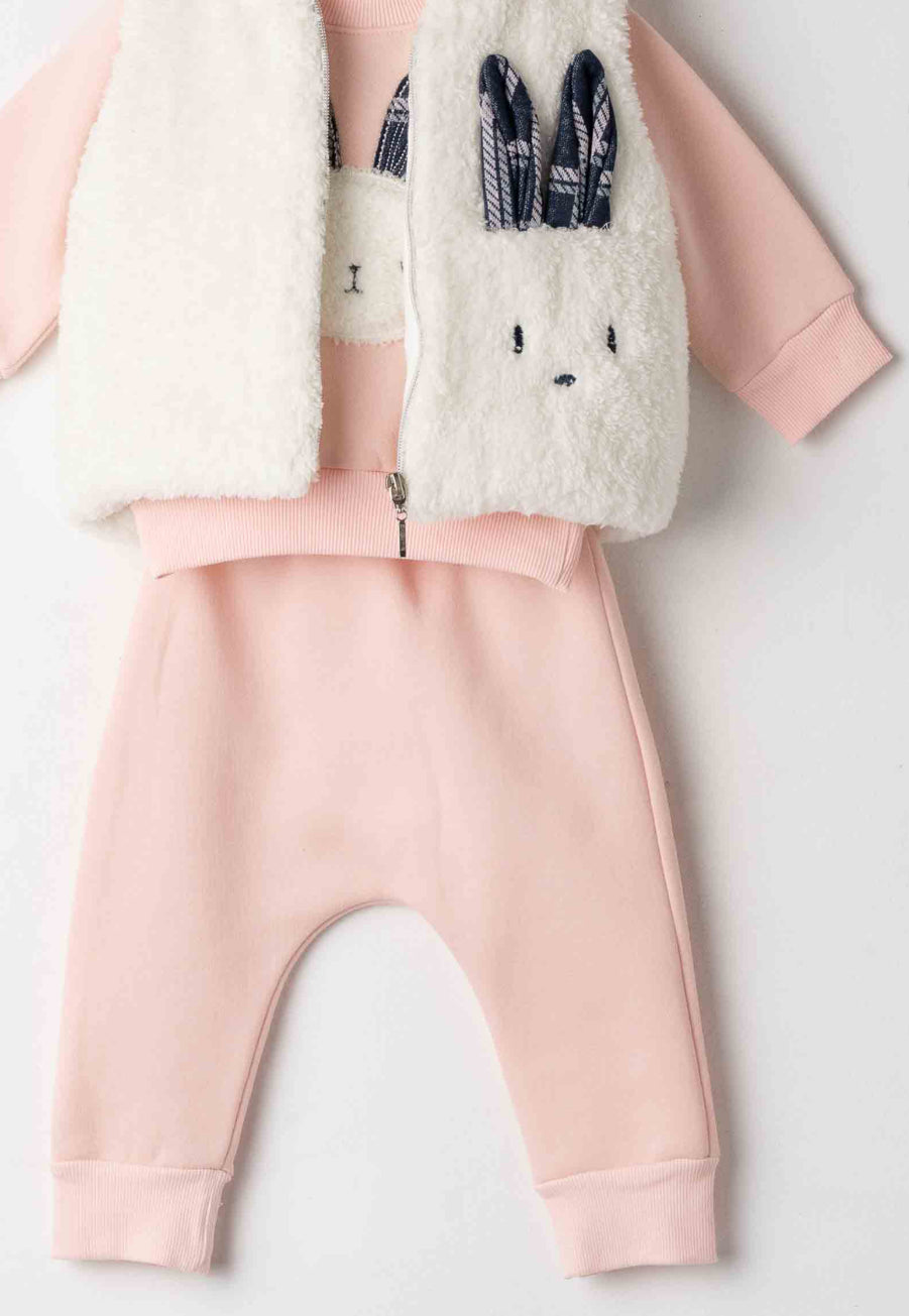 Tuta con gilet  baby femmina Ebita